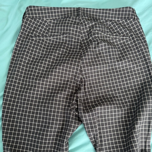 Black and White Checkered Pants - Picture 3 of 3